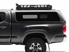 Shown with Optional Frameless Sliding Window - CX Revo Truck Cap  - Toyota Tacoma | 2016 - Current
