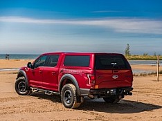 Shown with Standard All Glass Window - CX Revo Truck Cap  - Ford Raptor | 2017 - Current